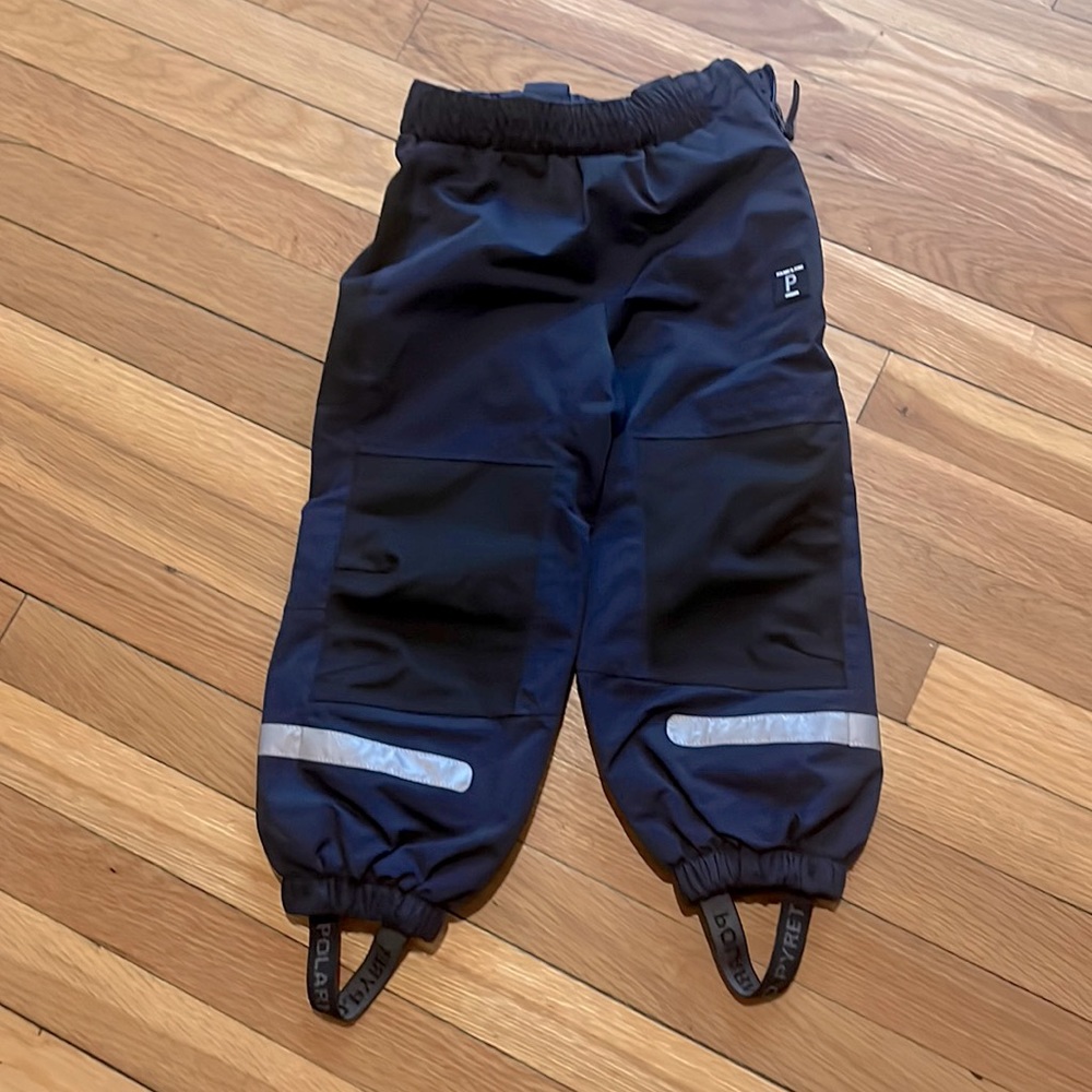 Polarn O. Pyret (POP) navy blue Swedish kid’s rain pants